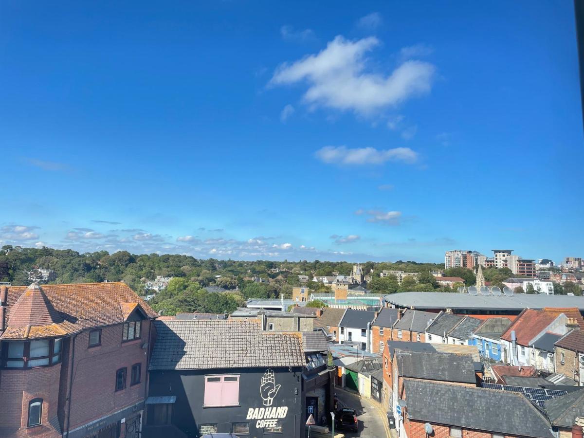 Light Airy 3 Bed Town Cntr Flat 700M To The Beach Bournemouth Exterior foto
